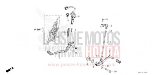 PEDALE CB1000ST de 2026